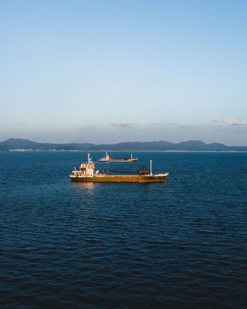 Home Commercial vessel representing the marine industry